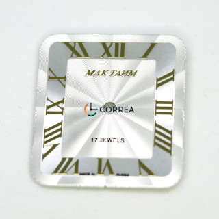 Циферблат для годинника МакТайм білий CMT-012